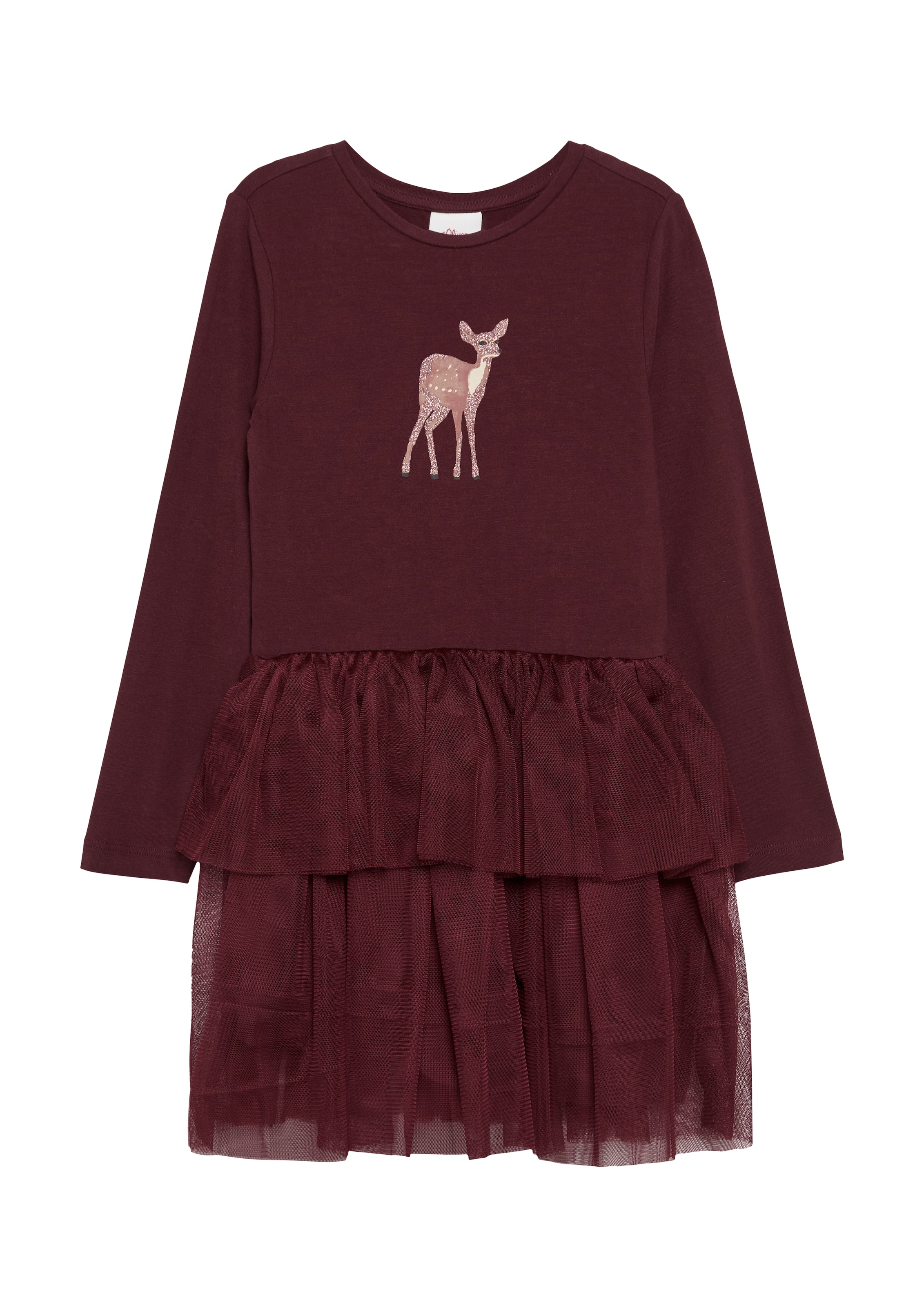 s.Oliver Kleid in Lila: Vorderseite