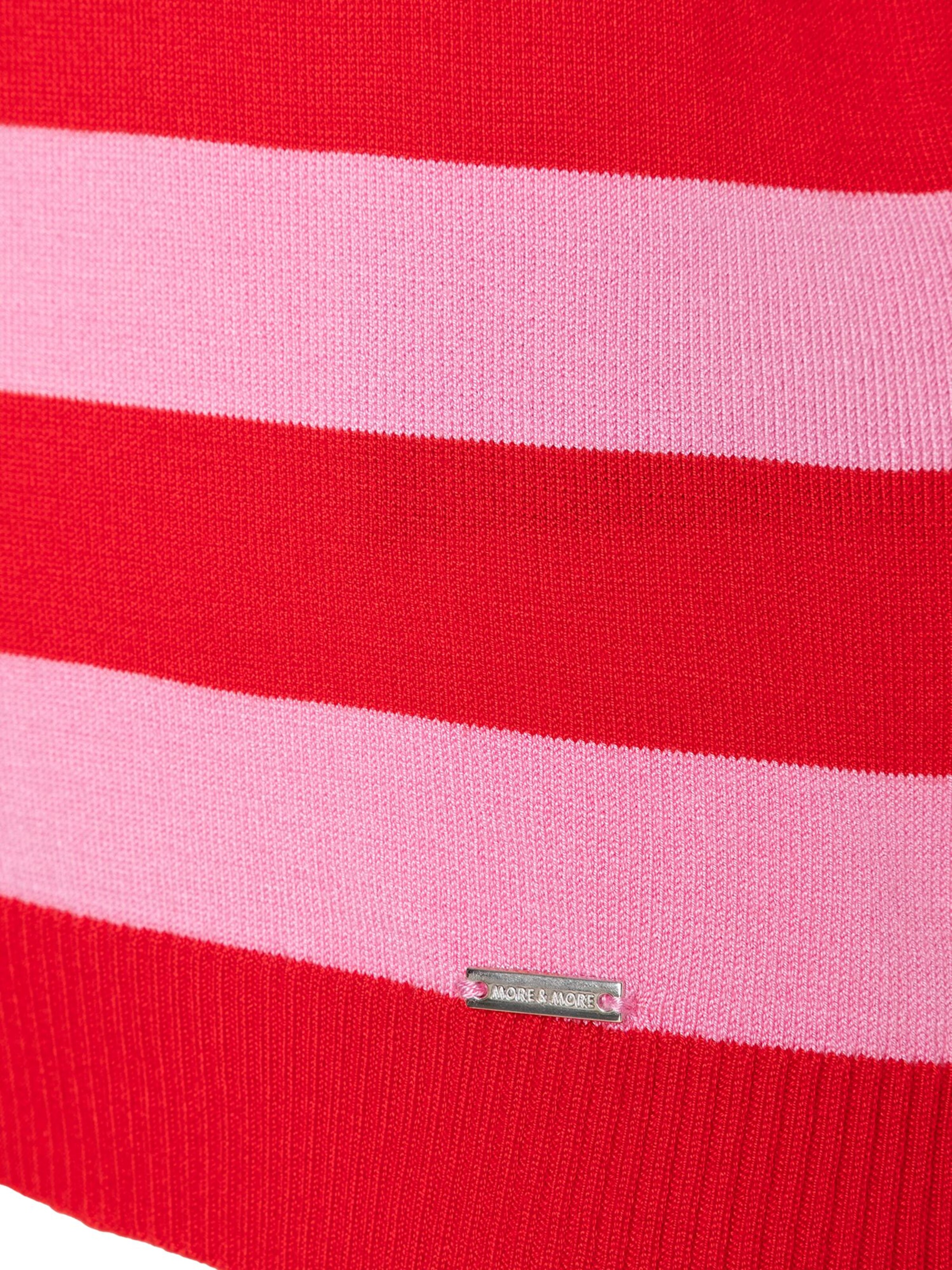 MORE & MORE Pullover in Rot