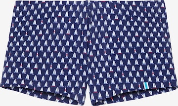 HOM Badeshorts 'Escale' in Blau: predná strana