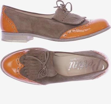Pertini Halbschuh 37,5 in Braun: Vorderseite