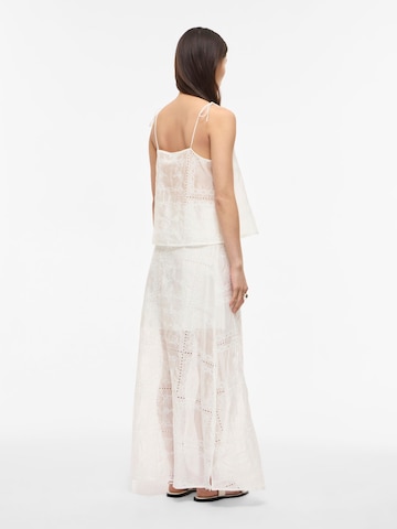 Jupe ROUGE EDIT en blanc