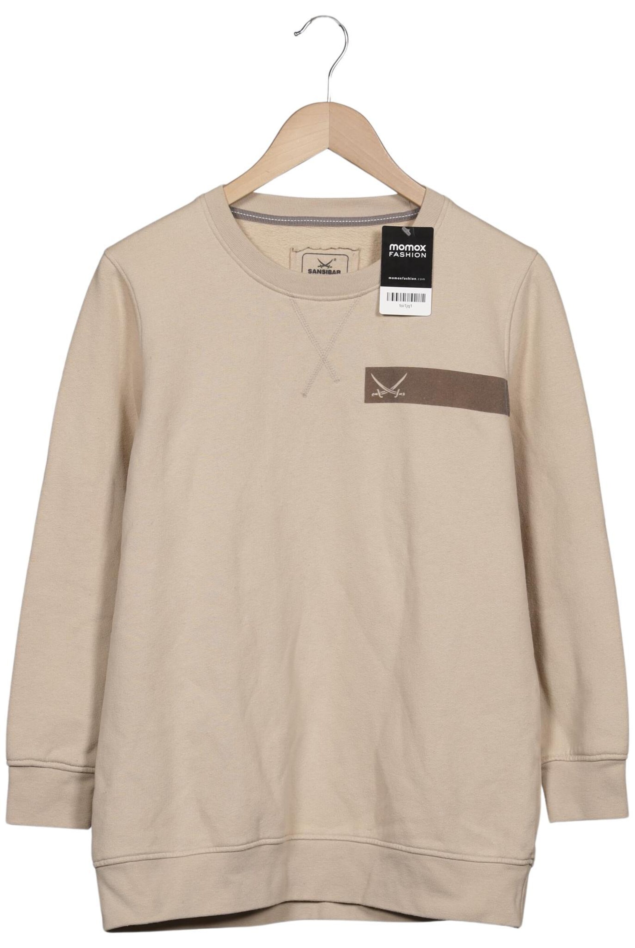 SANSIBAR Sweater XS in Beige: Vorderseite