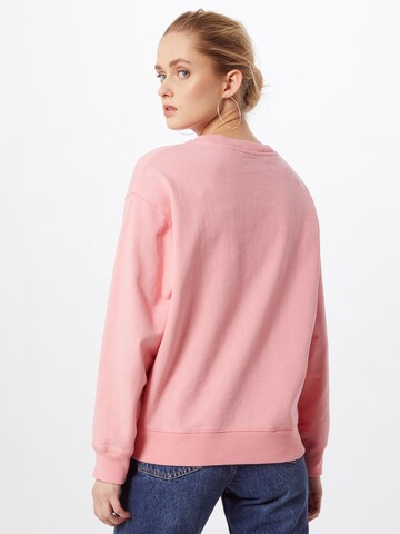 LEVI'S ® Sweatshirt 'Graphic Standard Crewneck Sweatshirt' in Pink