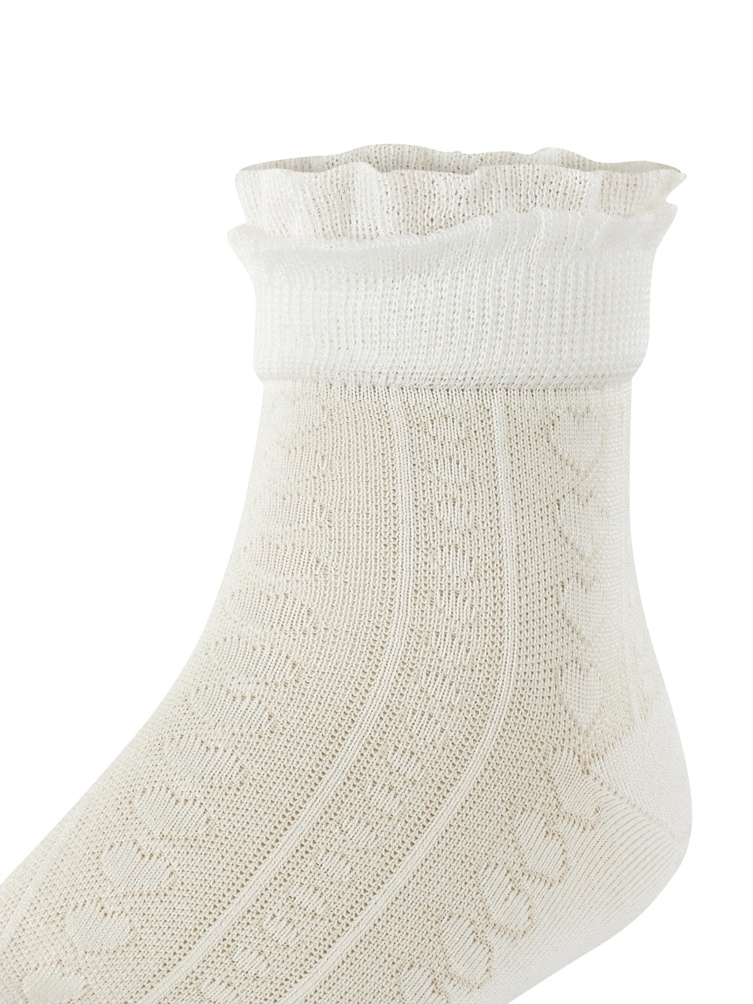 FALKE Socken 'Romantic Net'‌‌‌‌‌‌‌‌ in Weiß
