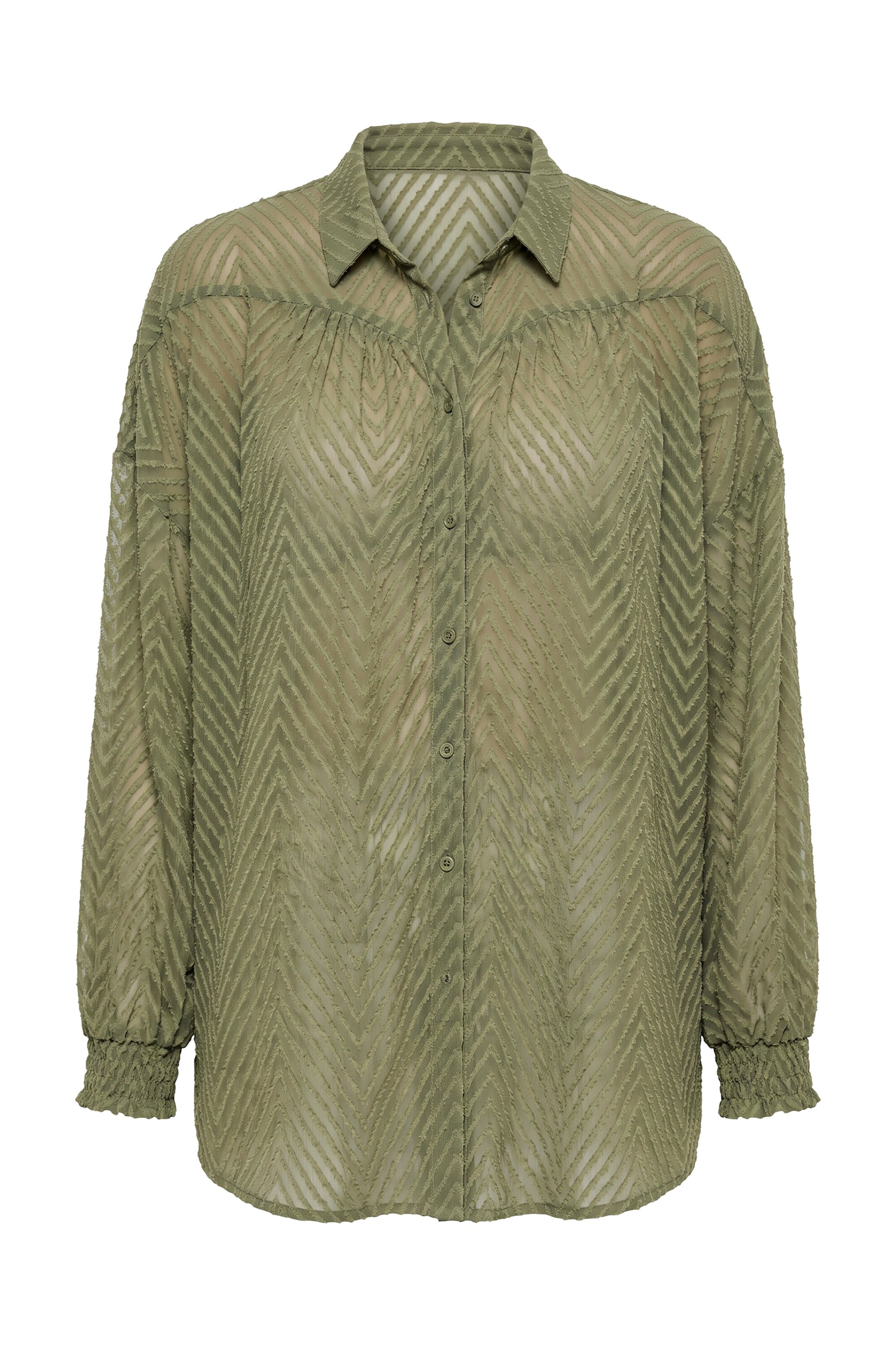 Studio Untold Blouse in Green: front