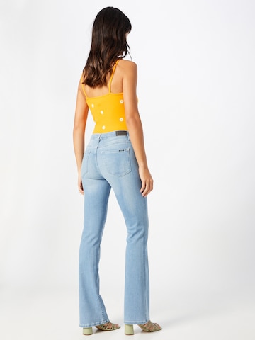 GARCIA Flared Jeans 'Celia' in Blauw