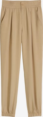 Pantalon à pince Marc O'Polo DENIM en beige : devant