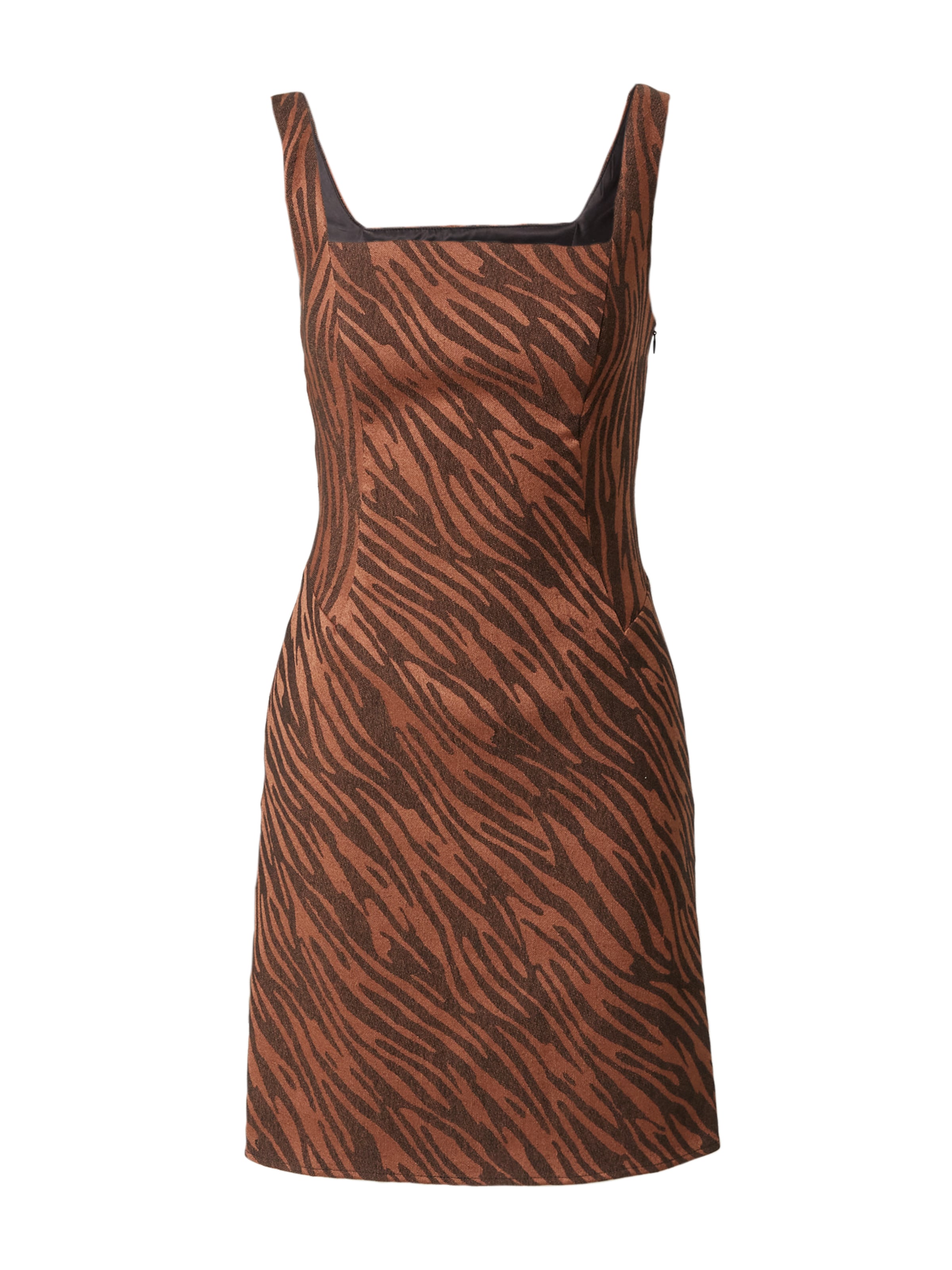 Samsøe Samsøe - Vestido 'Casja' en marrón: frente