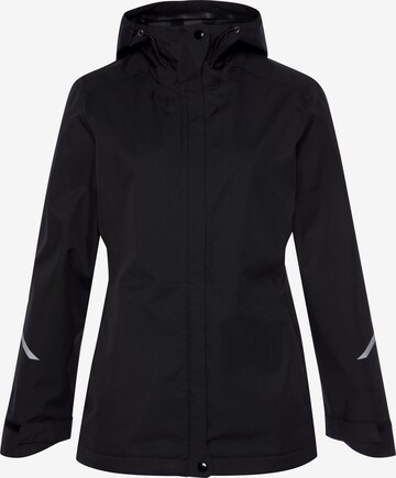 POLARINO Outdoor Jacket in Black: front