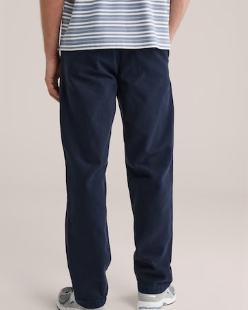 WE Fashion Обычный Брюки-чинос в Синий