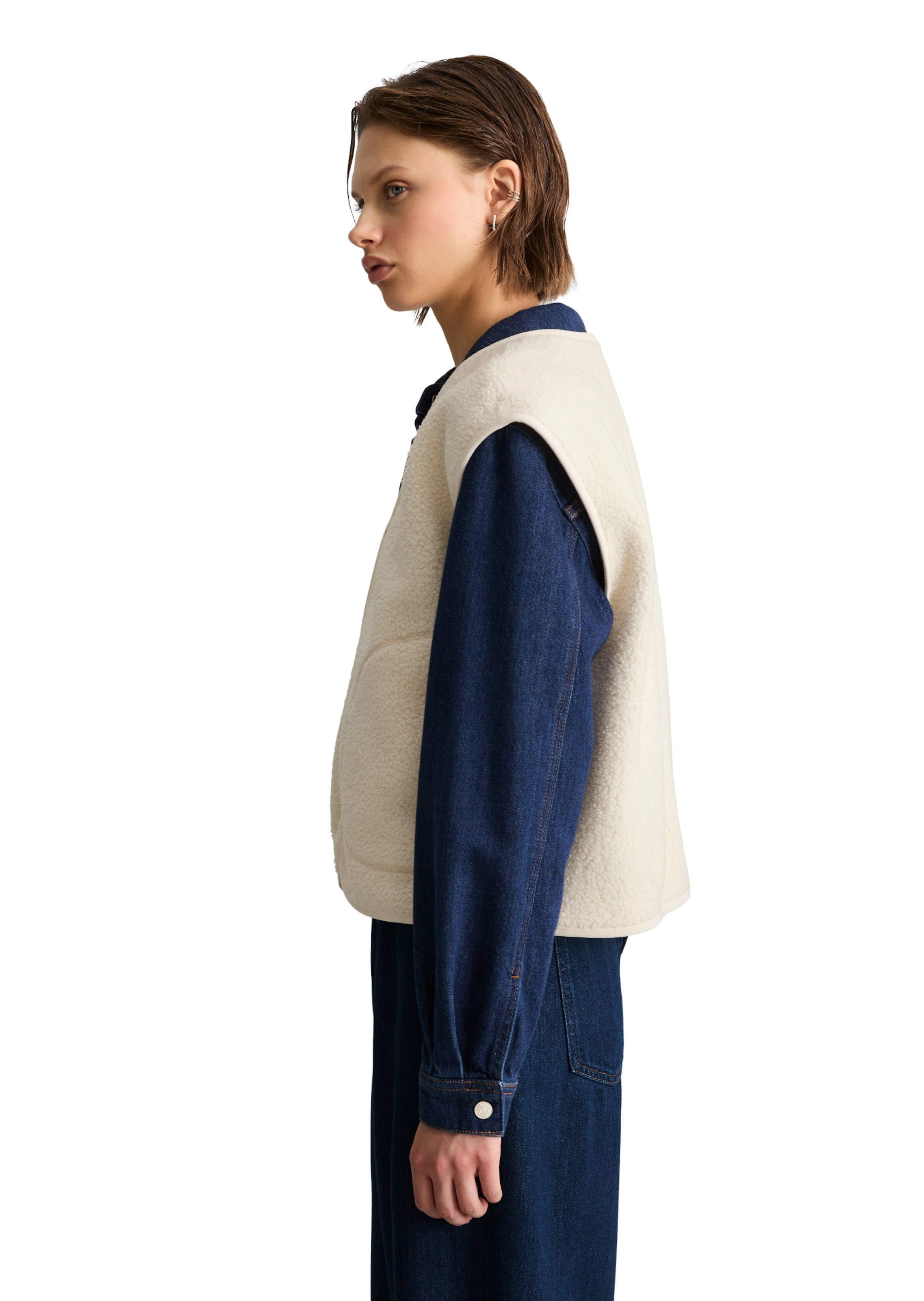 Marc O'Polo DENIM Bodywarmer in Wit