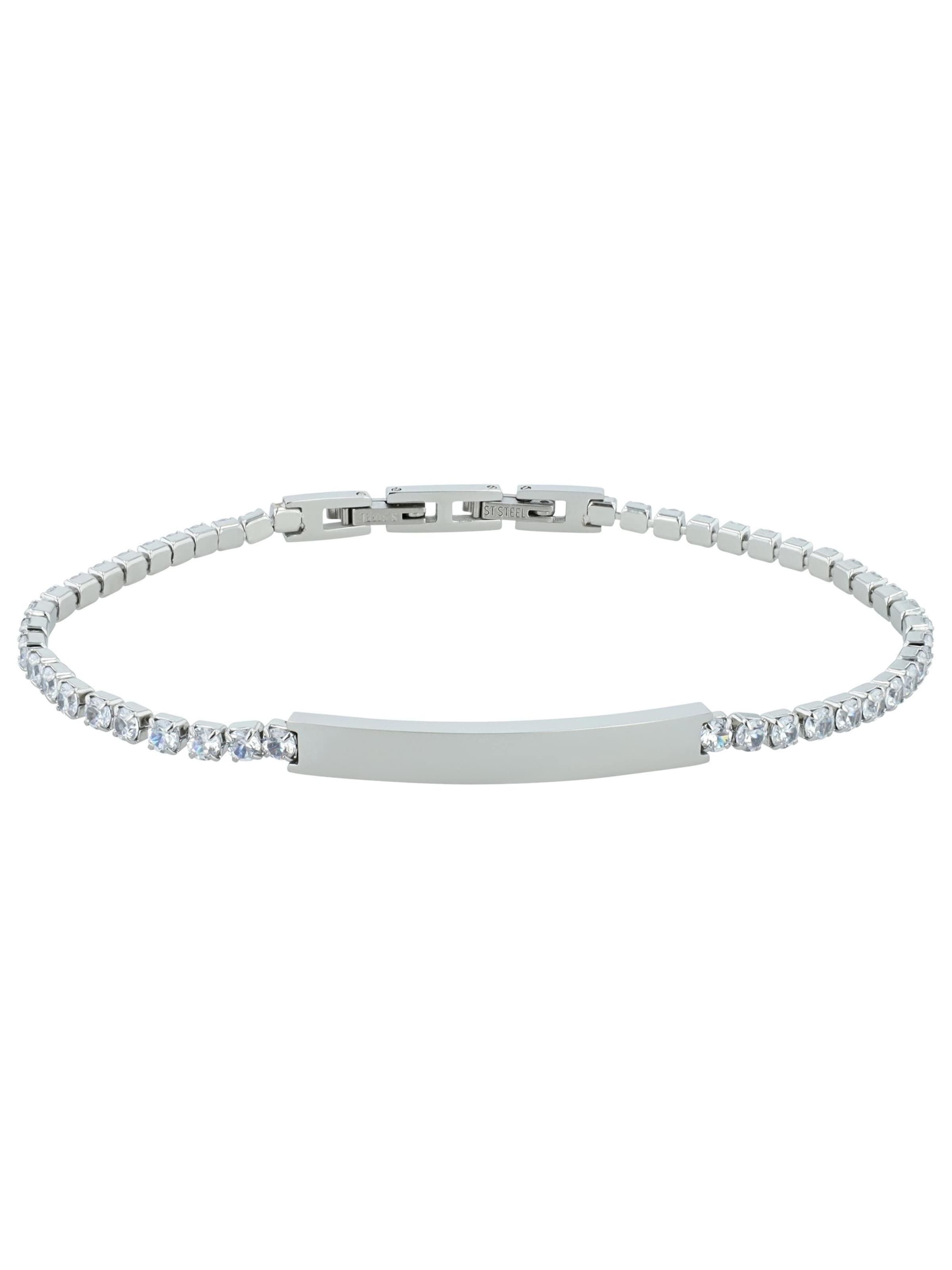 Akzent Bracelet 'Novalie' in Silver: front