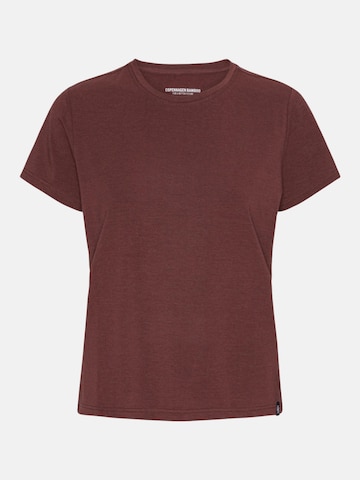 Copenhagen Bamboo Shirt in Brown: front