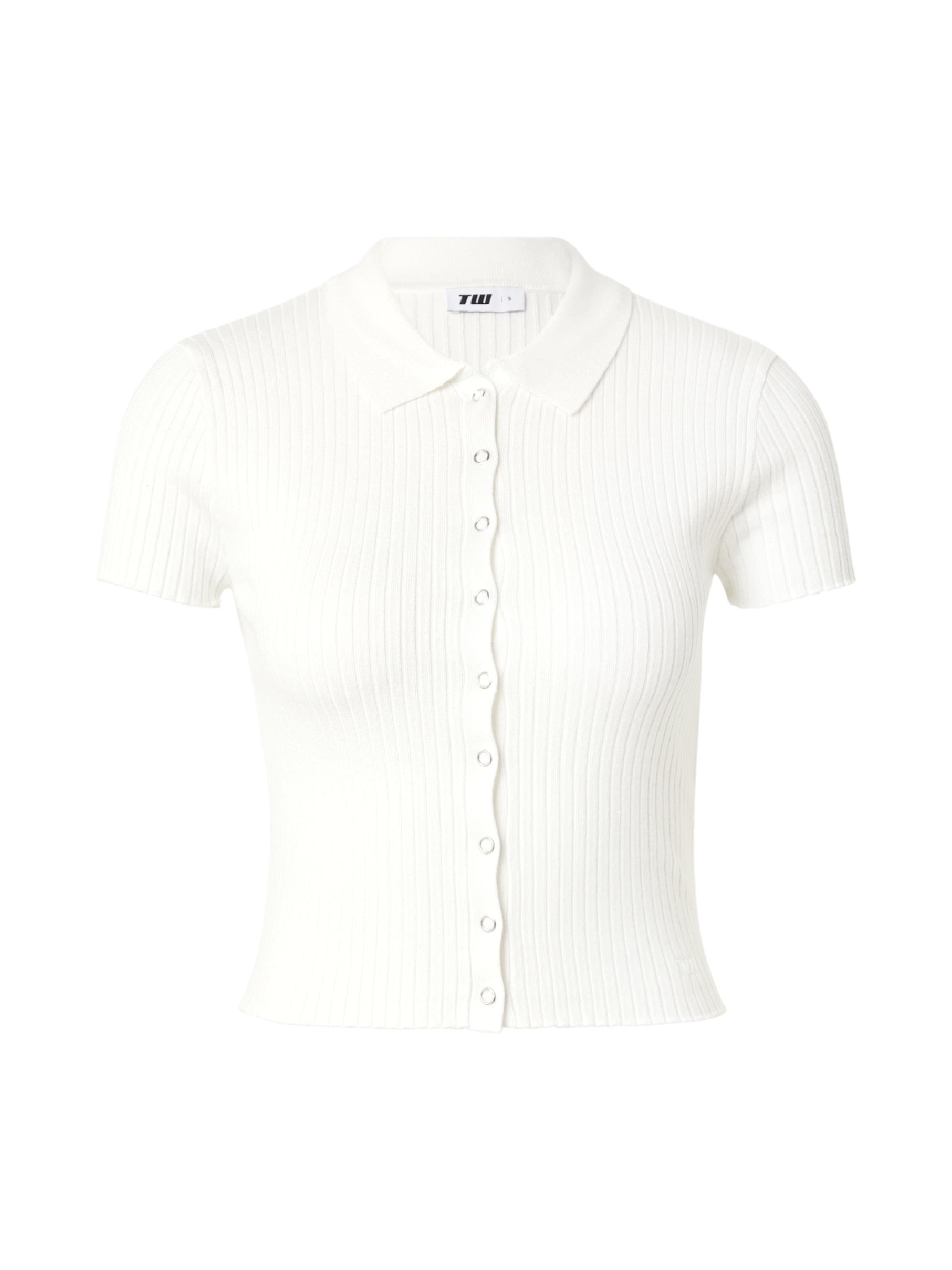 Tally Weijl Kardigan – bílá: přední strana