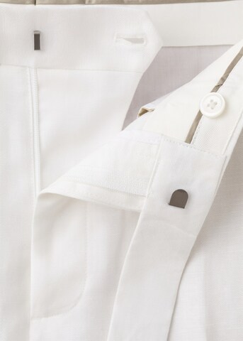 MANGO MAN Slimfit Hose  'Gonzalo' in Weiß