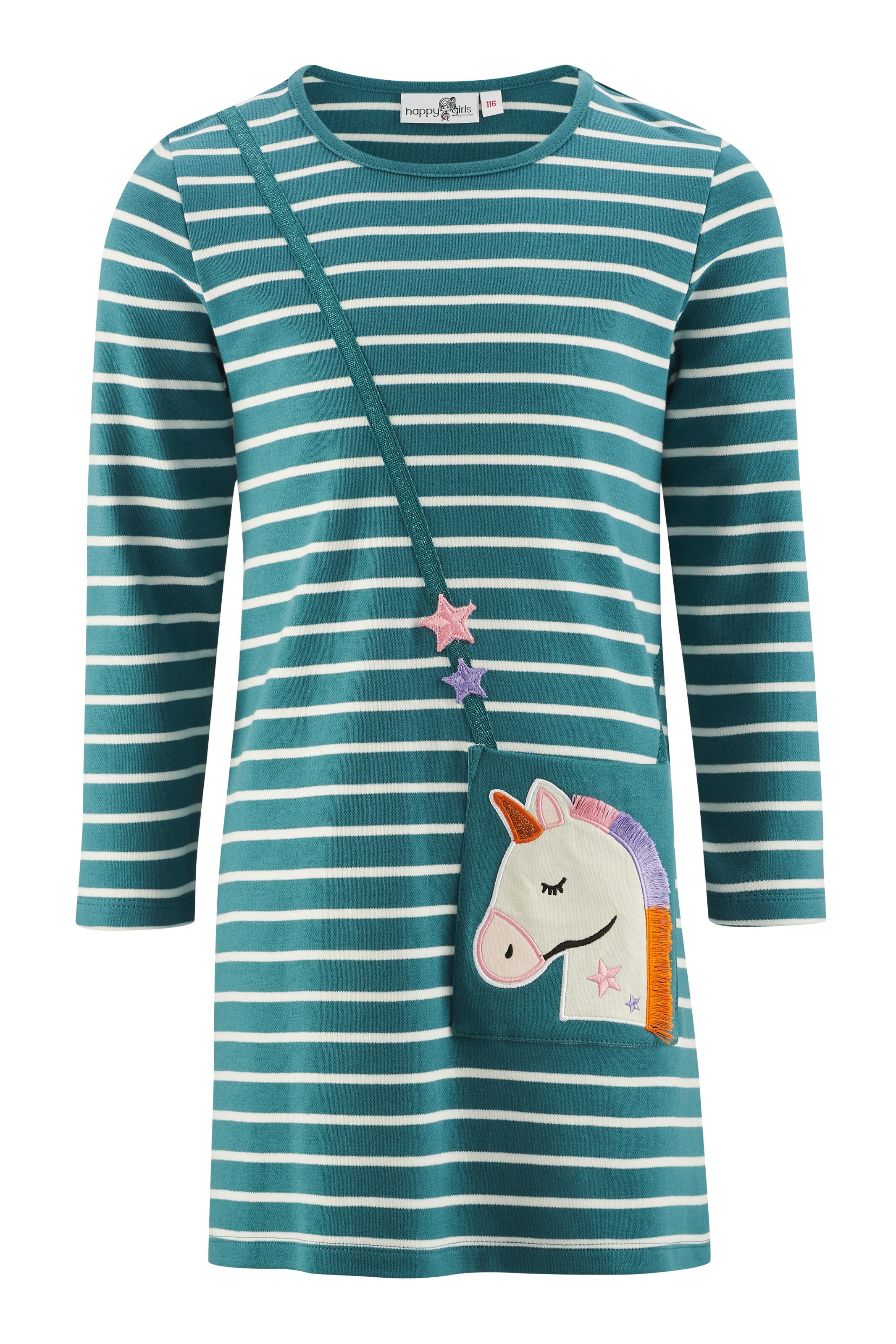 happy girlsHaljina - zelena boja: prednji dio