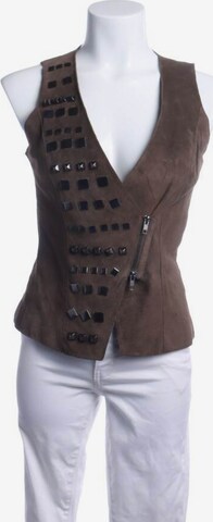 Marc Cain Vest in S in Brown: front