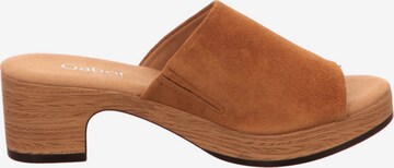 GABOR Clogs 'Kreta' in Brown