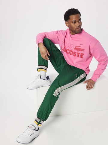 LACOSTE - Sweatshirt em rosa