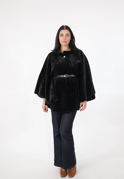 Mantellina in XS-XL Elara di colore nero, Visualizzazione prodotti