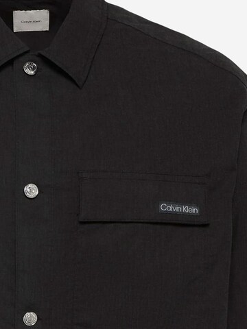 Calvin Klein Jeans Regular fit Overhemd 'LV04RG117G' in Zwart