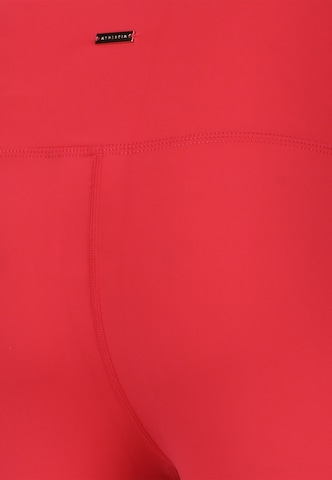 Athlecia Skinny Sporthose 'Bloom' in Rot