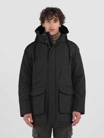 REPLAY Winter Parka in Black: front