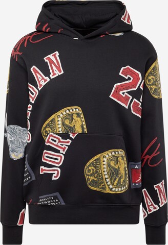 Sweat-shirt Jordan en noir : devant