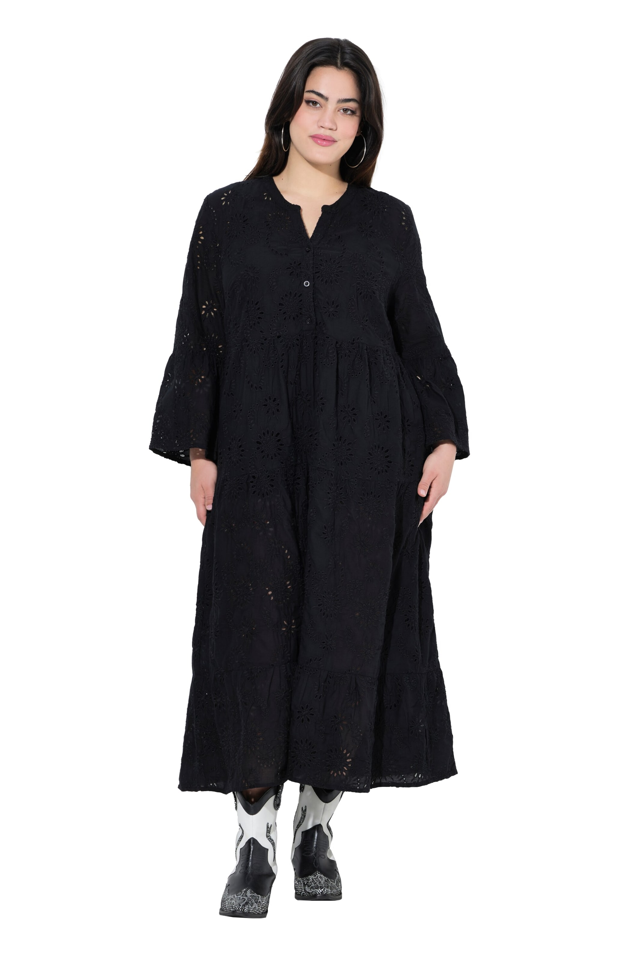 Angel of Style Jurk in Zwart: voorkant