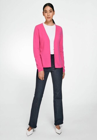 Peter Hahn Knit Cardigan in Pink