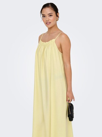 ONLY Dress 'ONLLino' in Yellow