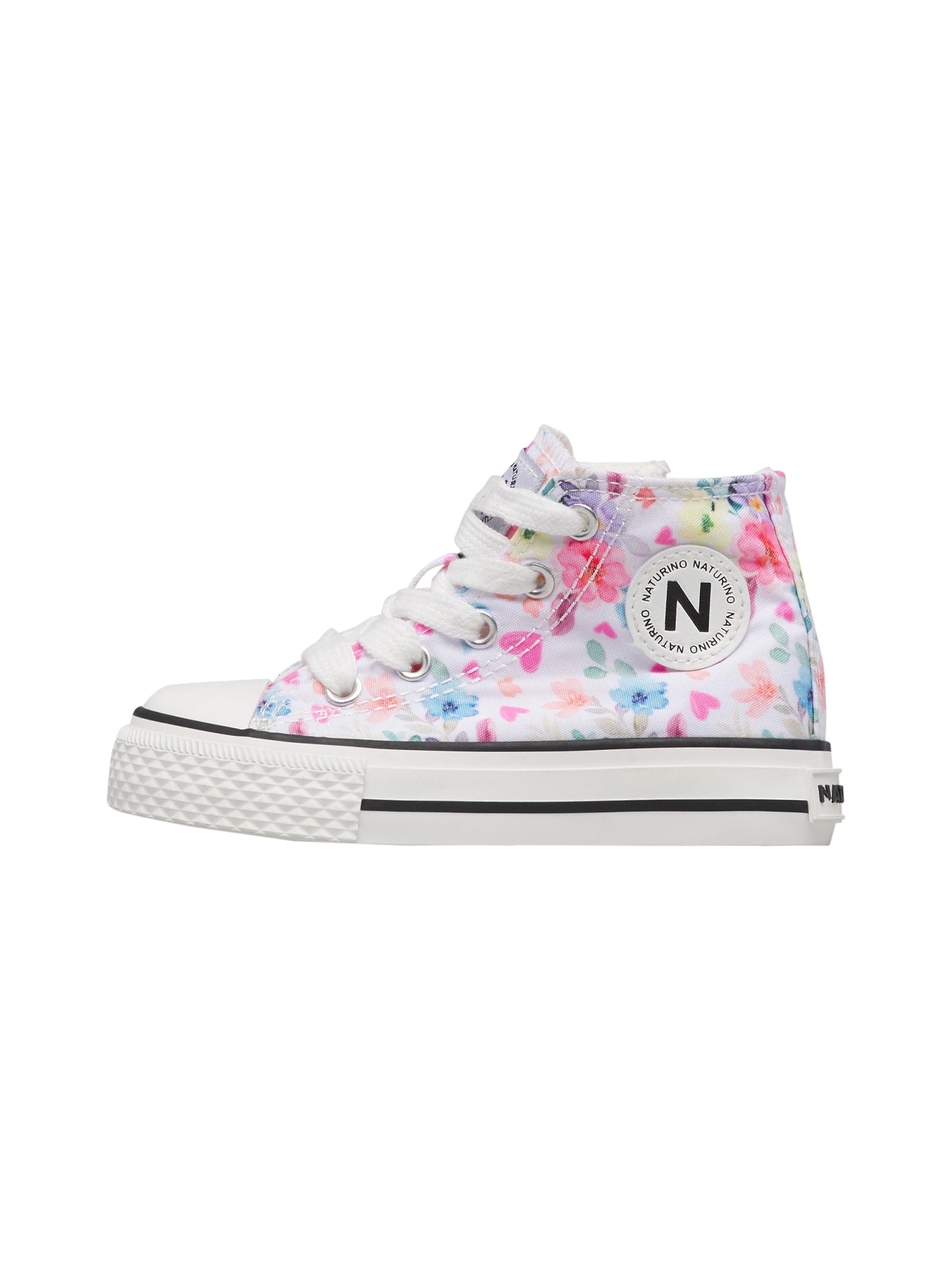 NATURINO Sneakers 'YLFAS' in Wit: voorkant