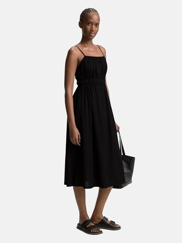 TOM TAILOR DENIM Kleid in Schwarz