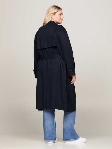 Tommy Hilfiger Curve Between-Seasons Coat in Blue