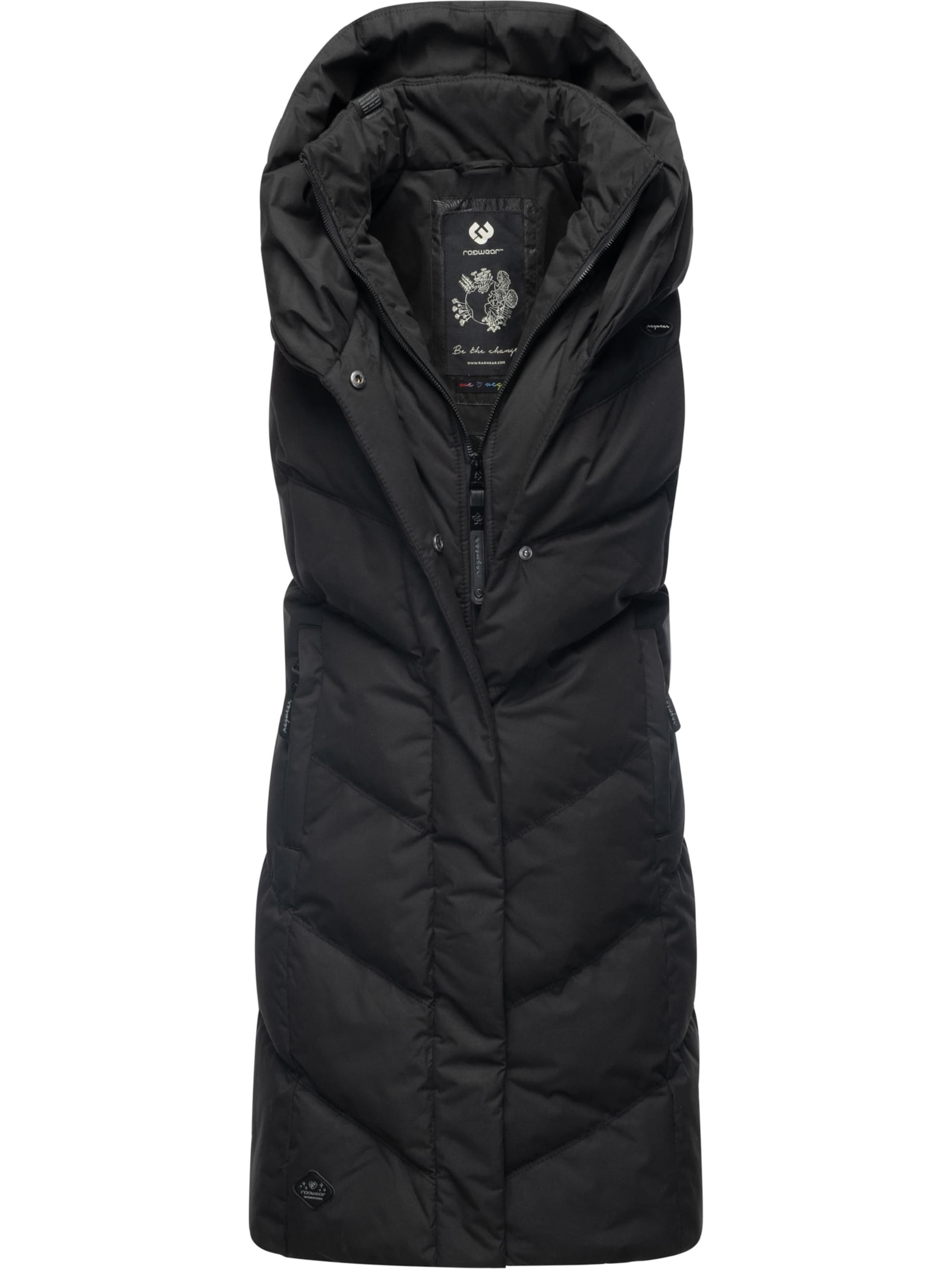 Ragwear Vest 'Natalka' in Black