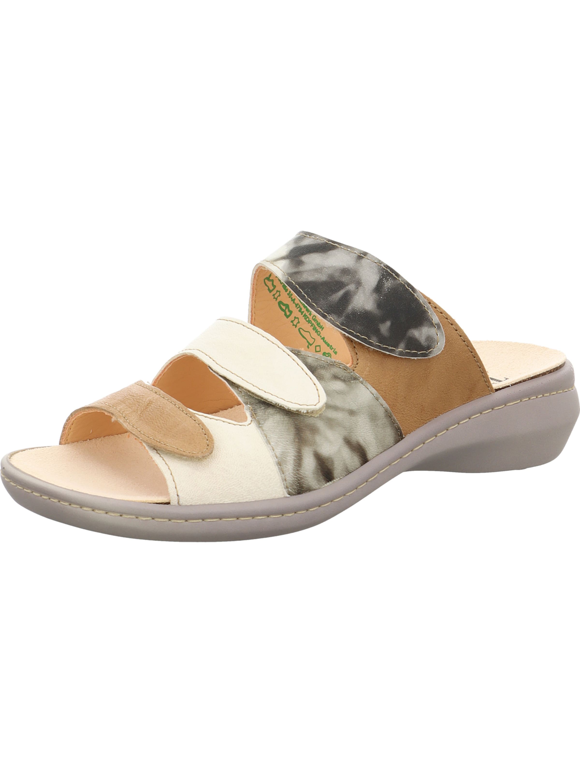 THINK! Pantolette 'CAMILLA' in Beige: Vorderseite