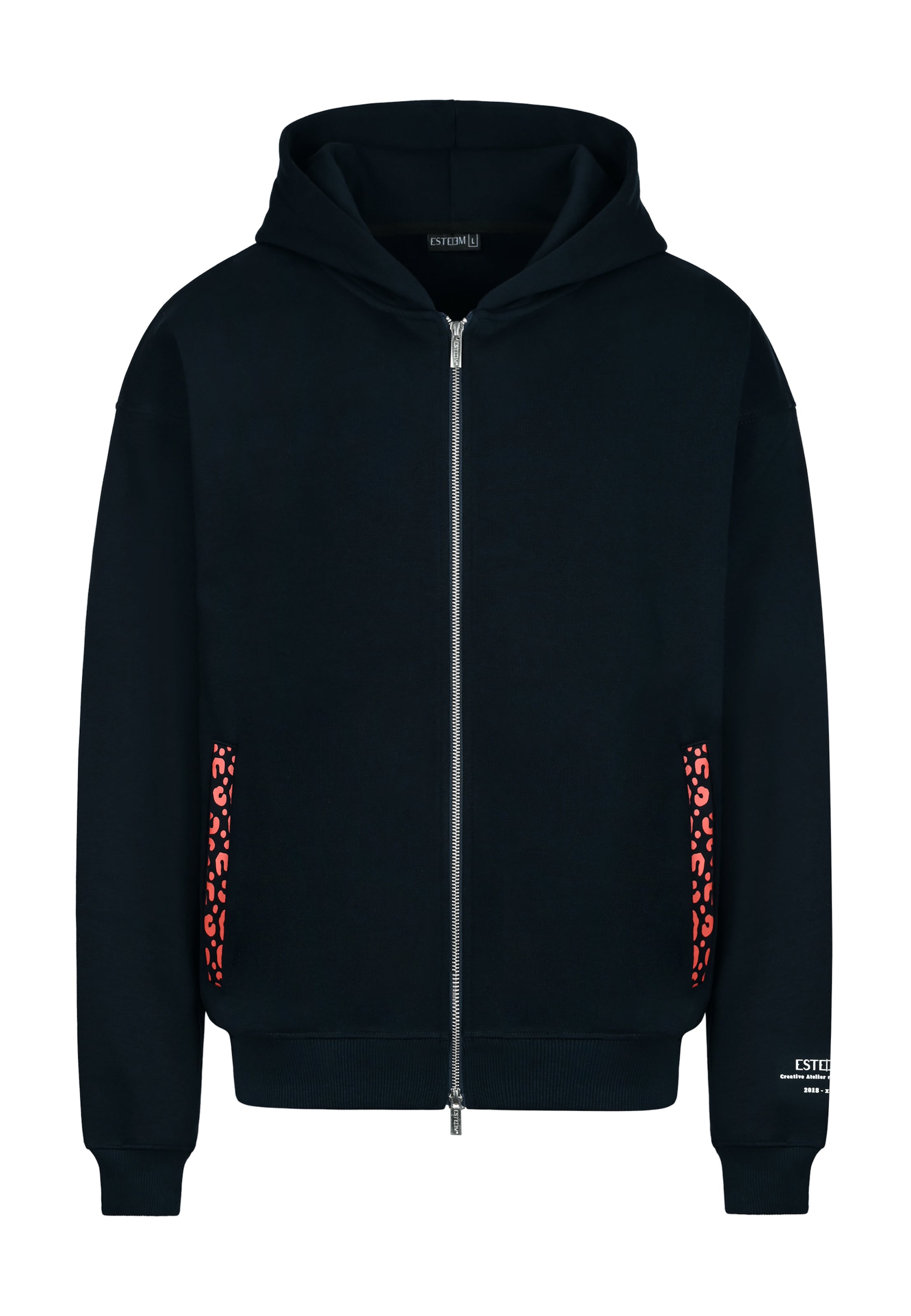 Veste de survêtement ESTEEM en bleu : devant