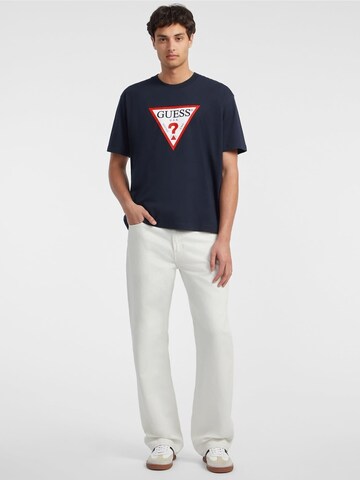 GUESS T-Shirt in Blau