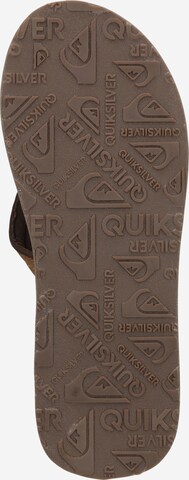 QUIKSILVER T-Bar Sandals 'CARVER' in Beige