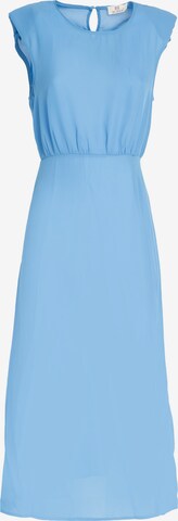 Influencer Dress in Blue: front