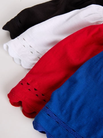 Maglietta di love & roses in blu