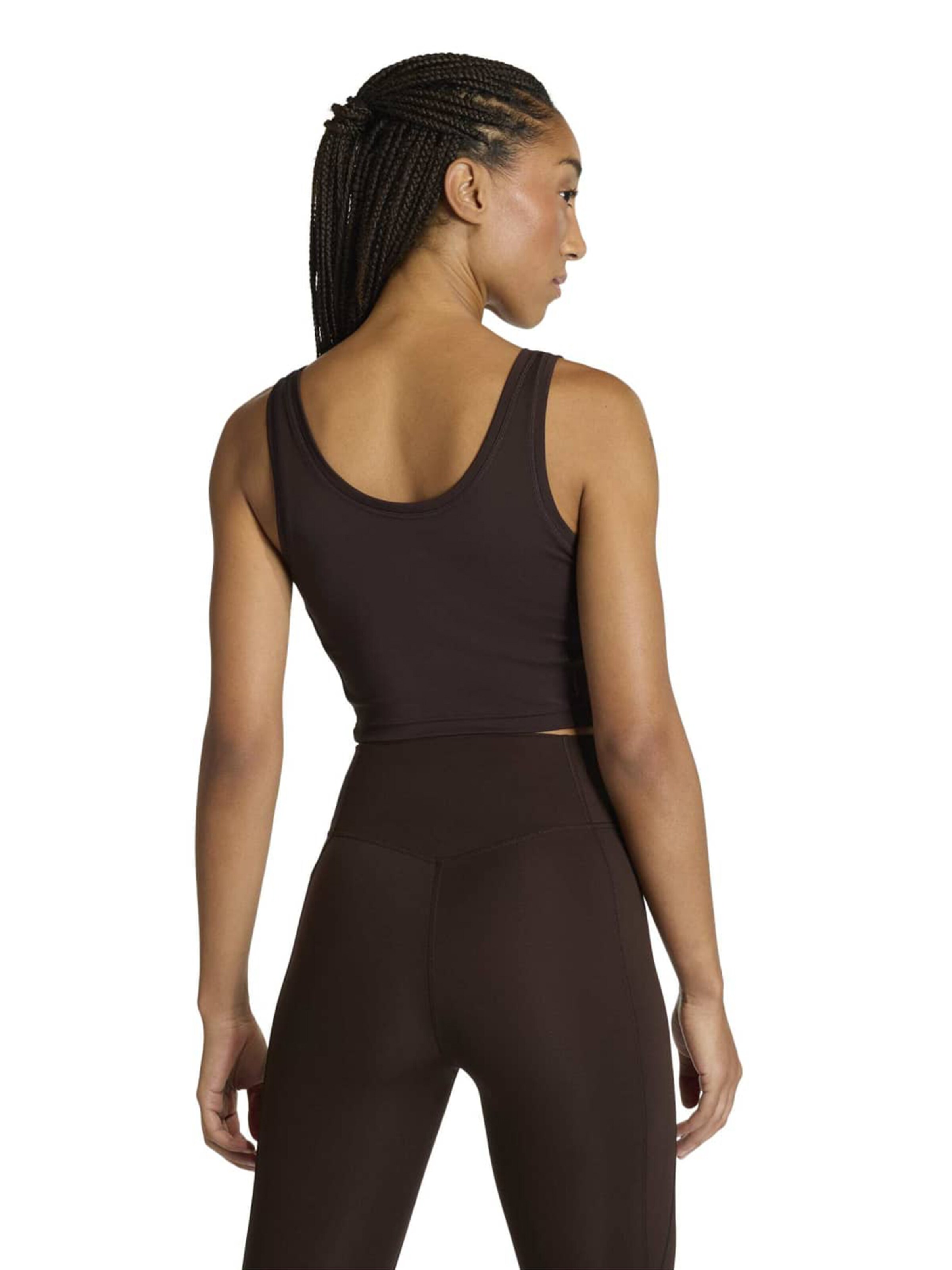 ADIDAS PERFORMANCE Αθλητικό τοπ σε καφέ