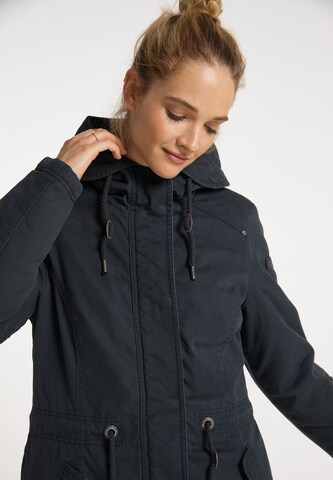 DreiMaster Vintage Winterparka in Blauw