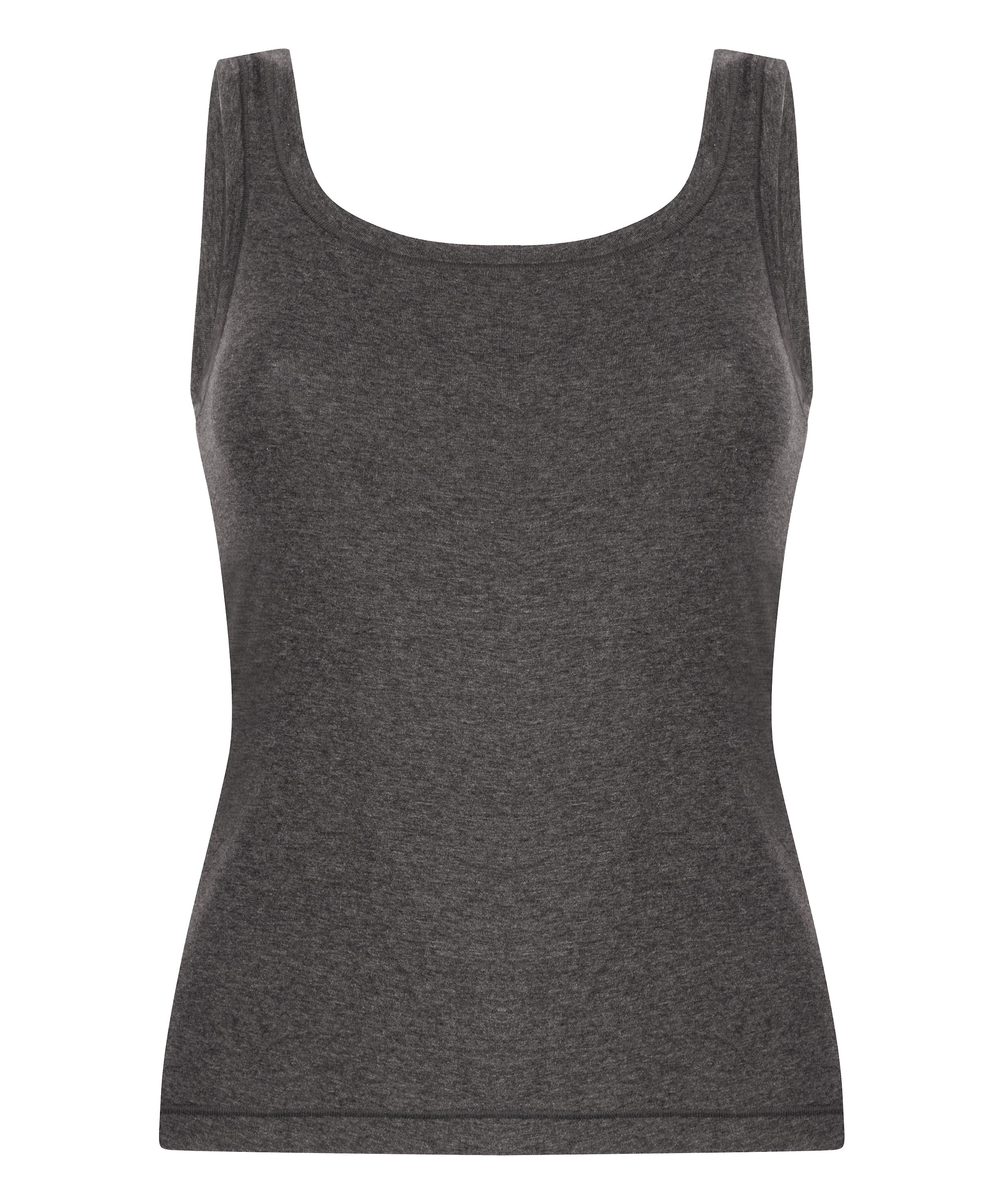 Hunkemöller Shirtbody in Grau: Vorderseite