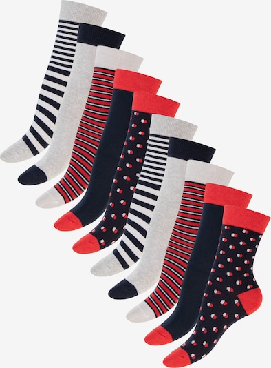 celodoro Socken 'cute socks' in 35-38 in rot, Produktansicht