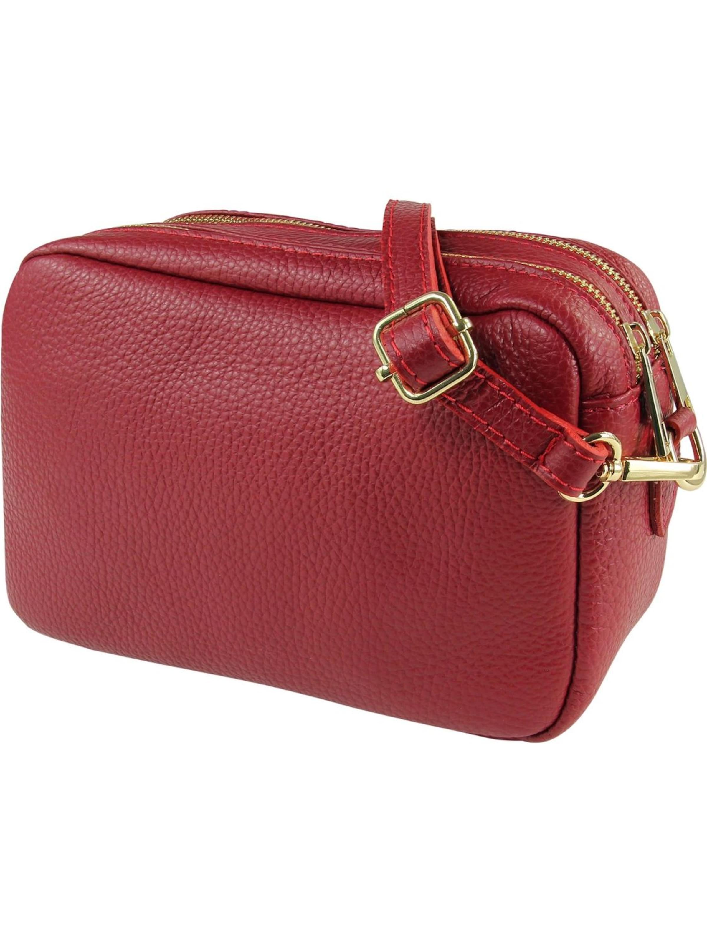 Sac à bandoulière Toscanto en rouge : devant