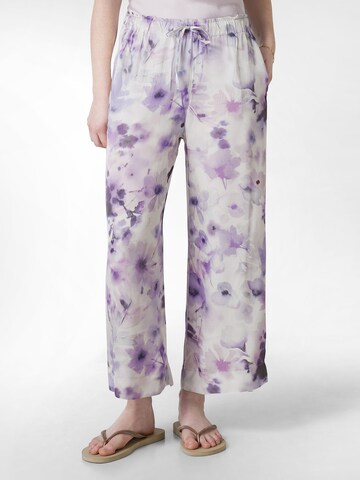 DEHA Wide leg Trousers in Purple: front