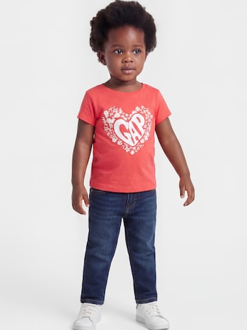 GAP Μπλουζάκι σε κόκκινο: μπροστά