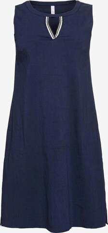 SHEEGO Summer Dress in Blue: front