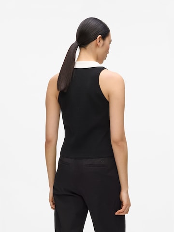 Karl Lagerfeld - Chaleco de punto en negro